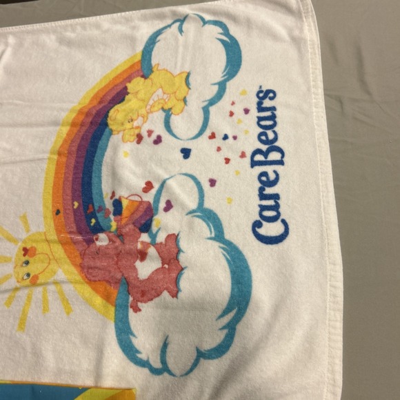 Care Bears Towel Bath Towel 2 Wash Cloths‎ Pillow Case 2004 Vintage - Picture 4 of 16